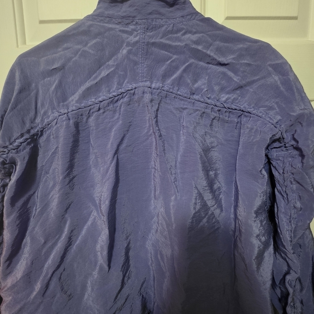 Athleta Arrival Jacket In Dark Adonis Blue/Purple Size M - Picture 8 of 12